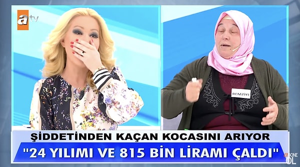 Eşine şiddet uygulayan Remziye Çetin'in olayın detaylarını anlatırken izleyenleri hayrete düşürdü. ''Ben de hiç yalan yok'' diyen Remziye Çetin, eşine birkaç kez kafa attığını açıkladı.