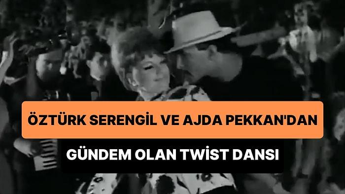 Ajda Pekkan ve Öztürk Serengil'in 1964 Yapımı 'Öpüşmek Yasak' Filmindeki Twist Dansları Yeniden Gündem Oldu