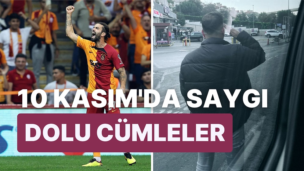 Galatasaray'ın Yıldızı Sergio Oliveira'nın 10 Kasım Paylaşımında Atatürk İçin Kurduğu Saygı Dolu Cümleler