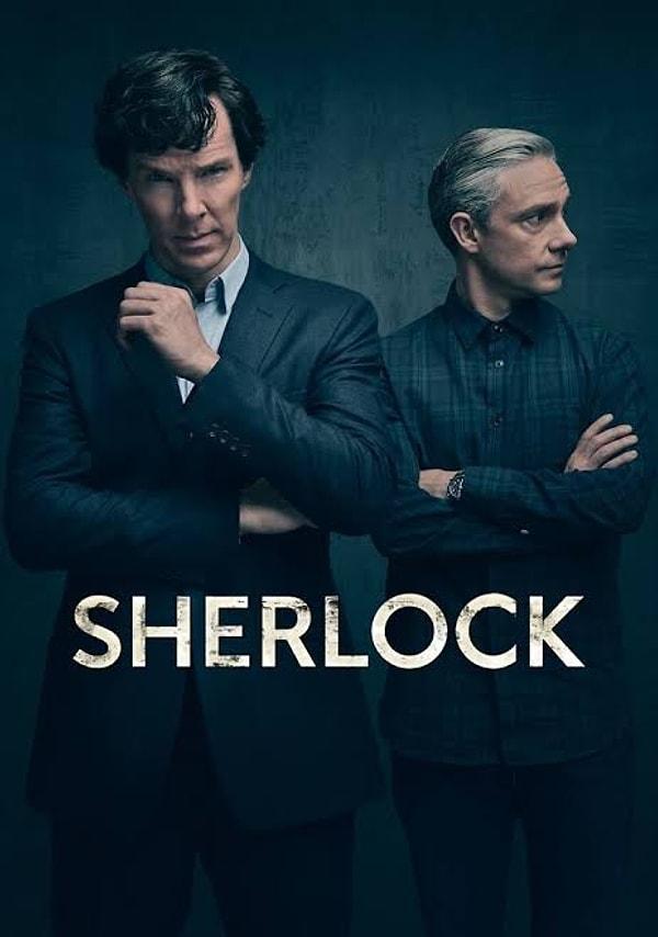4. Sherlock (2010-2017) - IMDb: 9.1