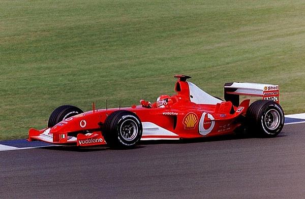 Michael Schumacher’in en ikonik araçlarından biri