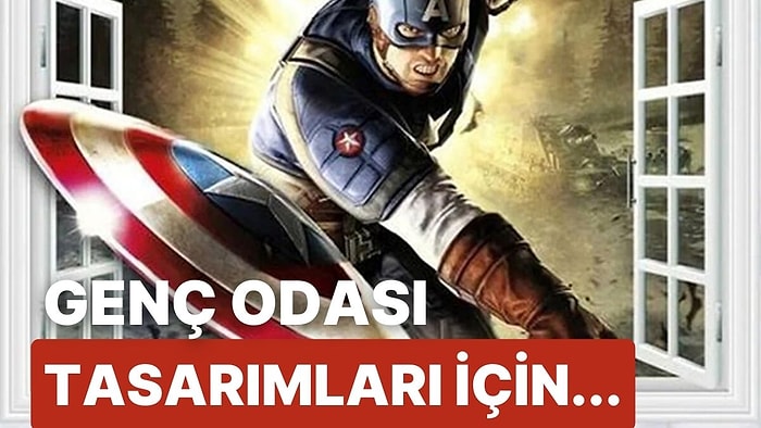 Onlara Kendilerini Özel Hissettirecek Genç ve Çocuk Odası Stickerları