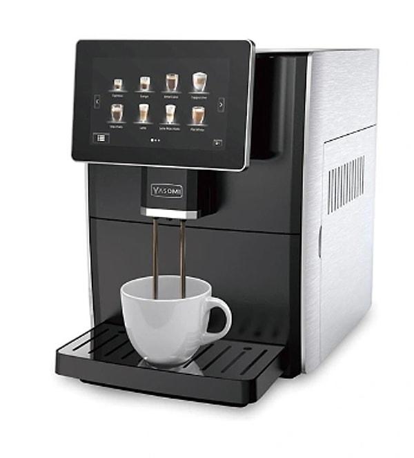 8. Yasomi Tam Otomatik Espresso Kahve Makinesi