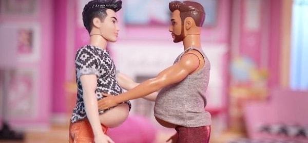 2. İddia: LEGO Barbie'nin erkek arkadaşı Ken'in hamile versiyonunu üretti.