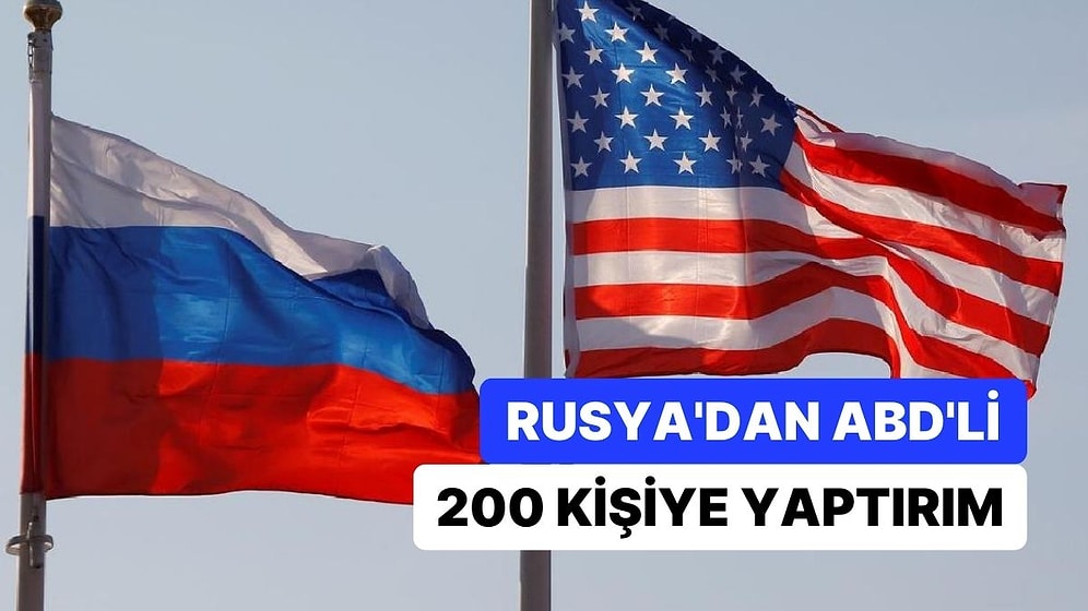 Rusya'dan 'Durdurma Listesi' Hamlesi: Ülkeye Giremeyecekler