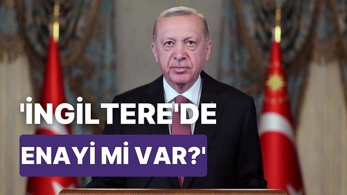 Erdoğan Özbekistan Dönüşünde Konuştu: ‘İngiltere’de O Kadar Enayi mi Var?