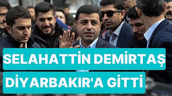 Selahattin Demirtaş, Anne ve Babasını Görmesi İçin Diyarbakır'a Götürüldü!