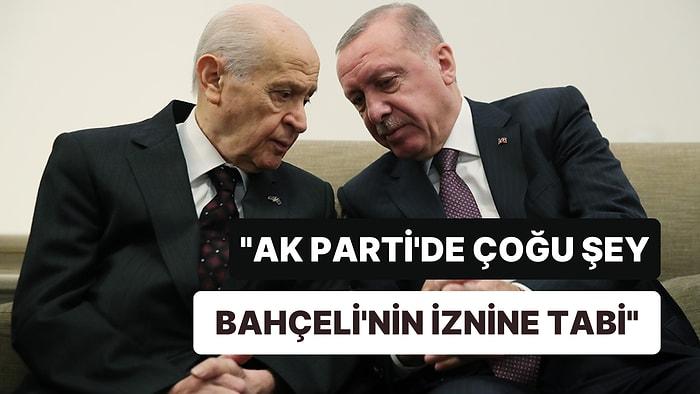 Davutoğlu: "AK Parti'nin Üzerinde Bahçeli Vesayeti Var"