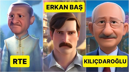 Türk Siyasetine Yön Veren Liderleri Yapay Zekayla Çizen Tasarımcının Muazzam Çalışması