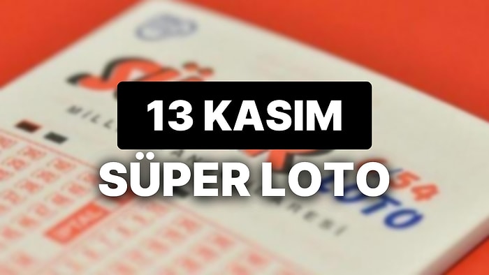 13 Kasım Süper Loto Sonuçları Açıklandı: 13 Kasım Süper Loto Sonuç Sorgulama Sayfası ve Tüm Detaylar