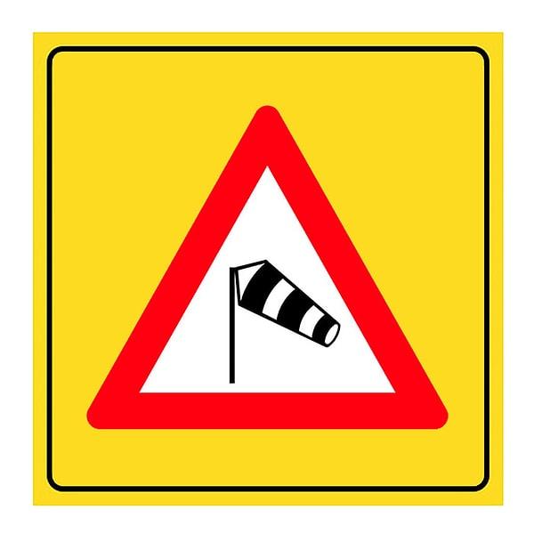 6. Görseldeki trafik işareti hangi anlama gelmektedir?