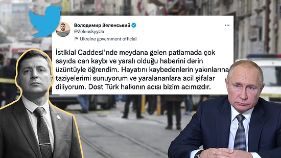 İstiklal'de Gerçekleşen Korkunç Bombalı Saldırının Ardından Dünya Liderlerinden Taziye Mesajları Geldi