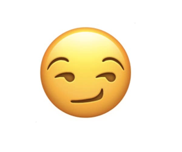 10. Sırıtan emoji: