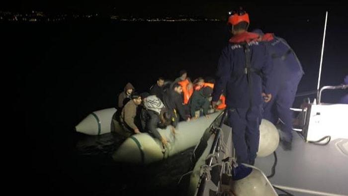 Yunanistan’ın Türk Kara Sularına İttiği 185 Göçmen Kurtarıldı