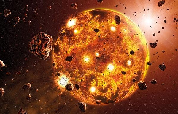 Yıldızların doğum yeri olan nebulalar çoğunlukla hidrojenden oluşur ve toz tanecikleriyle doludurlar.