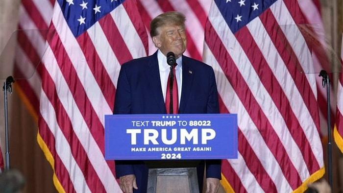 Trump Yeniden Sahnede: 2024 İçin Adaylığını Açıkladı