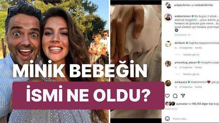 41 Kere Maşallah! Arda Türkmen ve Melodi Elbirliler Çifti Bebeklerine Kavuştu