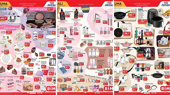 22 - 25 Kasım BİM Aktüel İndirim Kataloğu