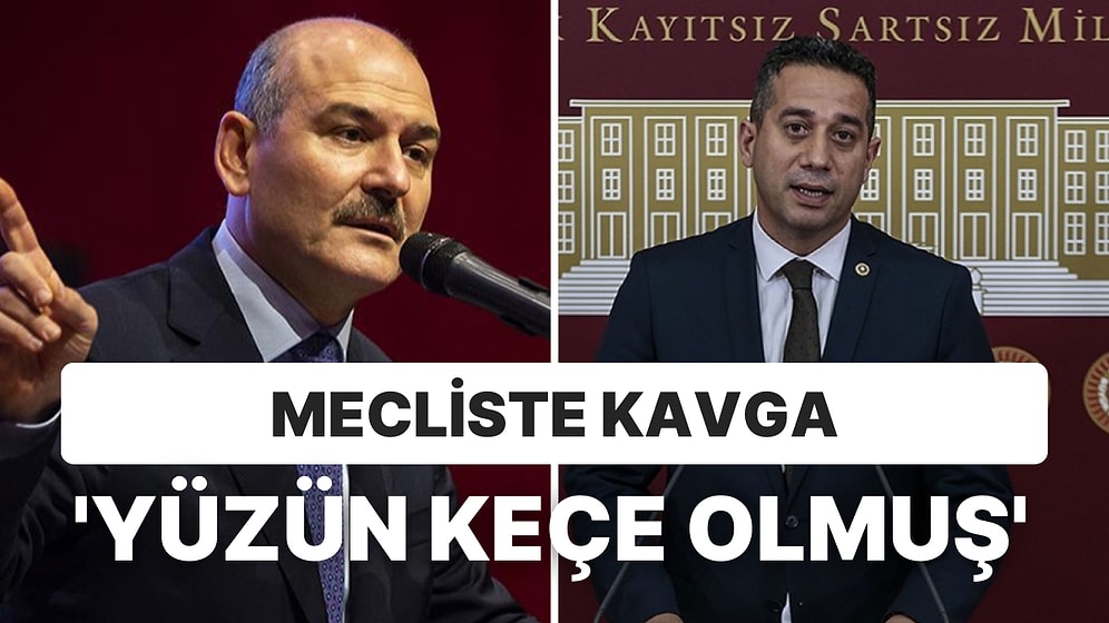 TBMM’de Süleyman Soylu ile Ali Mahir Başarır Kavgası