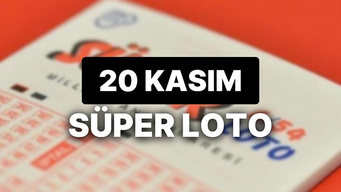 20 Kasım Süper Loto Sonuçları Açıklandı: 20 Kasım Süper Loto Sonuç Sorgulama Sayfası ve Tüm Detaylar