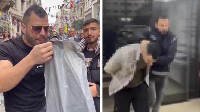 İstiklal Caddesi'nde İnfial Yaratan Videoyu Çeken Şahıs Gözaltında!