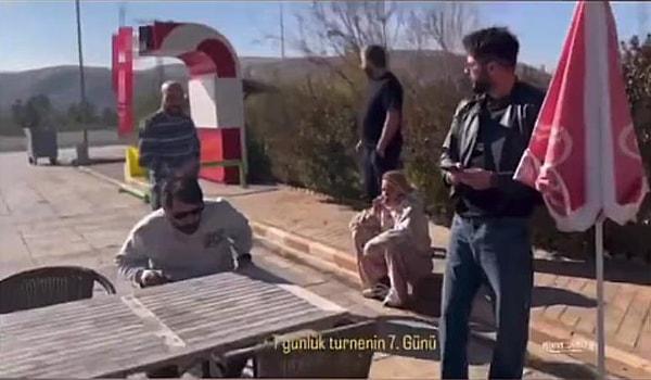 Ekibin "turnede 7.gün" şeklinde konuştukları video Tolga Güleryüz'ün kazadan önceki son anlarında kaydedilmişti.