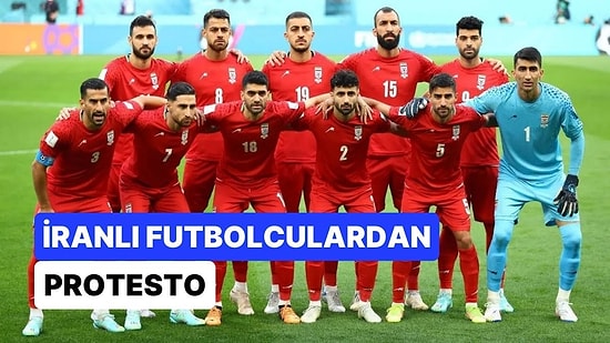 İranlı Futbolcular Ülkesindeki Protestolara Destek Oldu: İngiltere Maçında Milli Marşlarını Okumadılar