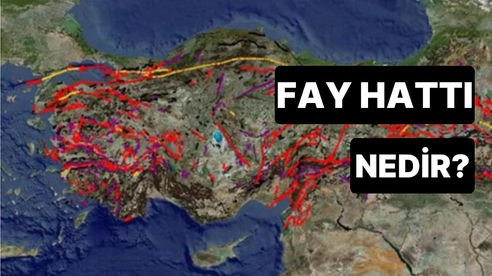 Fay Hattı Nedir, Neden Hareket Eder? Türkiye Fay Hattı Haritası