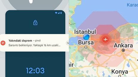Android Uyarı Sistemi Düzce Depreminden 5 Saniye Önce Bildirimler Göndererek Kullanıcıları Uyardı