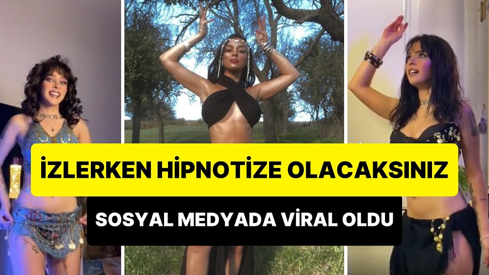 'Kim Bilir Kimin Hayatını Cennete Çeviriyordur?' Denilerek Paylaşılan Kadının Oryantal Dans Performansları