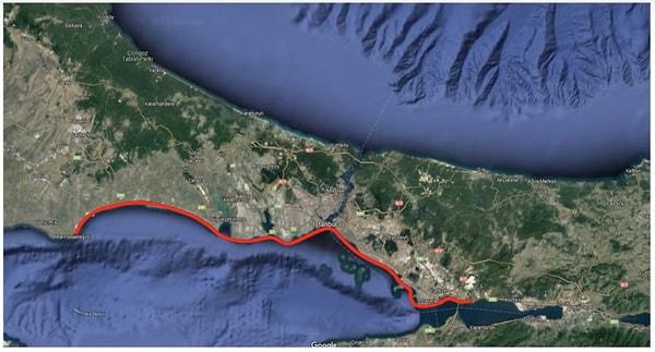 İstanbul depremi için en riskli bölgeler ise, İstanbul'un güney sahilleri!