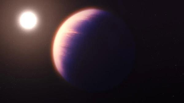 WASP-39b, bizden 700 ışıkyılı uzaklıkta bulunan bir ötegezegendir.