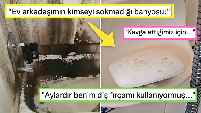 İnsanlıktan Nasibini Alamamış Ev Arkadaşlarının Yaptıkları Acayip Şeyleri Paylaşarak Bizleri Şoke Eden 19 Kişi