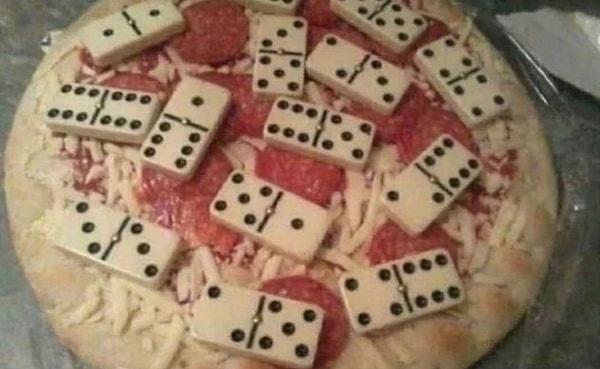 9. İnanılmaz iyi bir şaka olmuş: Dominos pizza 😂