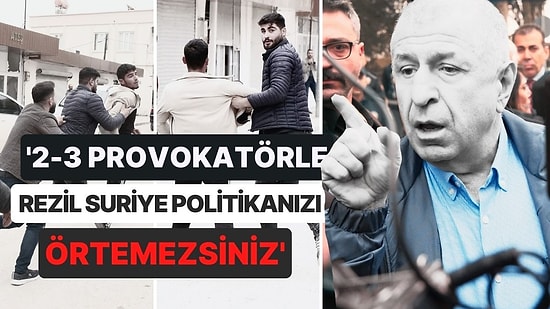 Karkamış'ta Özdağ Protestosu! '2-3 Tane Provokatörle Rezil Suriye Politikanızı Örtemezsiniz'