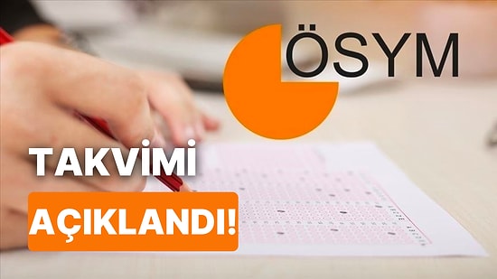 ÖSYM Sınav Takvimi Açıklandı: 2023 Yılı Sınav, Başvuru ve Sonuç Açıklama Tarihleri Belli Oldu!