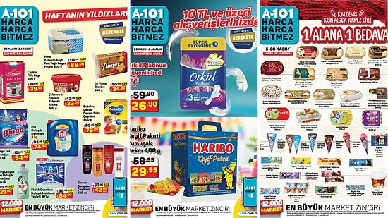 26 Kasım - 2 Aralık 2022 A101 Haftanın Yıldızları Kataloğu