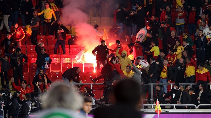 Göztepe - Altay Maçındaki Olaylar Nedeniyle 13 Gözaltı!