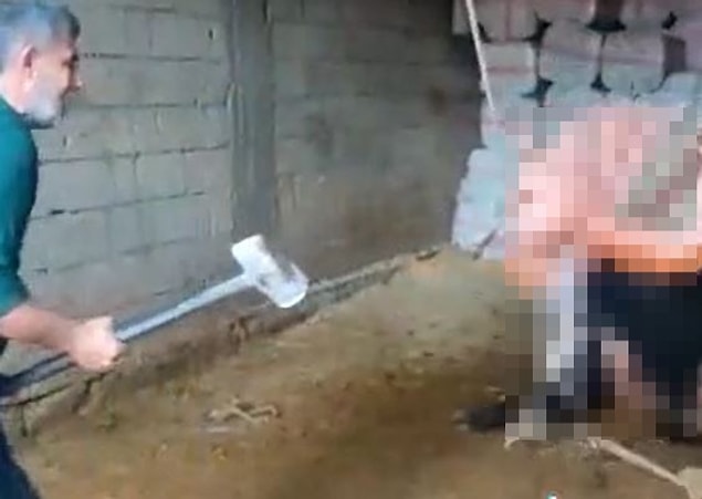 Bo�an�n Ba��na Balyozla Vurup �ld�ren Cani ve Yan�ndaki 2 Ki�i Tutukland�