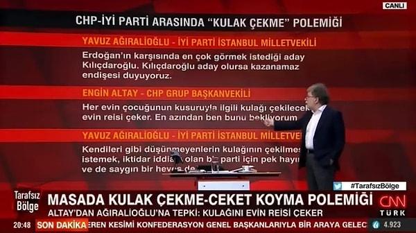CNN Türk’te Ahmet Hakan konuşurken duyulan o 'gaz çıkarma' sesi sosyal medyada da gündem oldu.