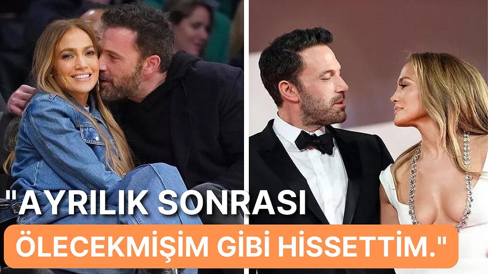 Jennifer Lopez 20 Yıl Önce Ben Affleck ile Yaşadığı Ayrılık Acısı Hakkında Samimi Açıklamalarda Bulundu!