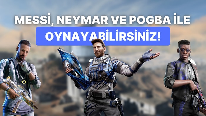 Messi, Neymar ve Pogba Call of Duty'de: Yeşil Sahalardan Savaş Alanına!