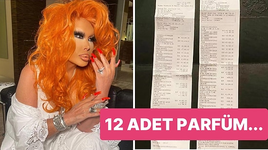 Bülent Ersoy'un Alışveriş Turunda Harcadığı Paranın Fişini ve Aldıklarını Görünce Küçük Dilinizi Yutacaksınız