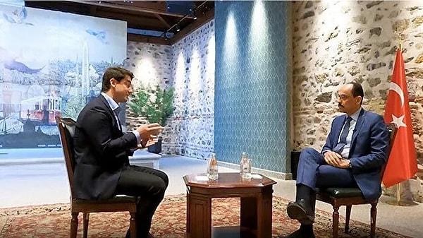 17. Cumhurbaşkanlığı Sözcüsü İbrahim Kalın, İsveç televizyonuna verdiği röportajda Türkiye'nin ciddi suçlular ve mafya üyeleri için bir sığınak olup olmadığı yönündeki soruya sinirlendi ve röportajı yarıda kesti.