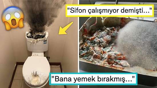 İnsanlıktan Nasibini Alamamış Ev Arkadaşlarının Yaptıkları Acayip Şeyleri Paylaşarak Bizleri Şoke Eden 17 Kişi