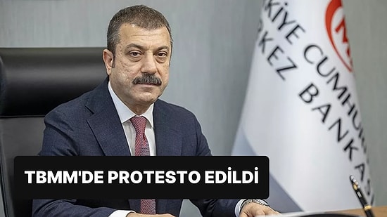 Mecliste Şahap Kavcıoğlu Protestosu: KKM’nin Maliyetini Açıklamadı
