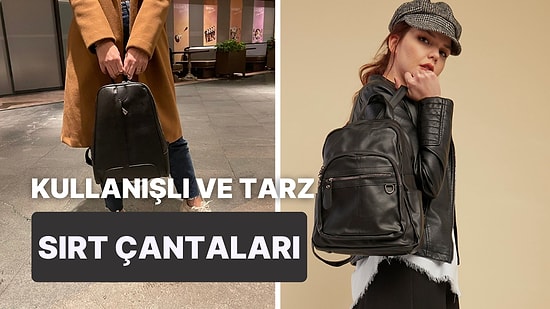 Her Zaman Kurtarıcın Olacak Siyah Sırt Çantası Tavsiyeleri