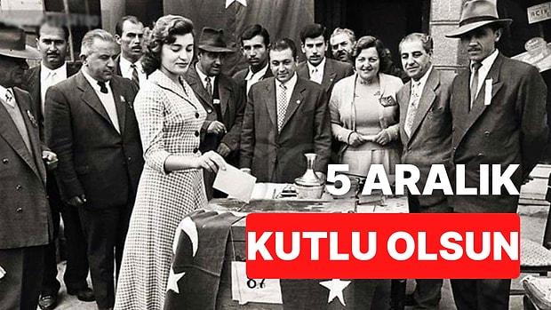 5 Aralık Dünya Kadın Hakları Günü Mesajları ve Atatürk'ün Sözleri: Dünya Kadın Hakları Günü Kutlu Olsun!