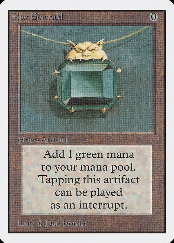 Mox Emerald - $1,500 - $6,000