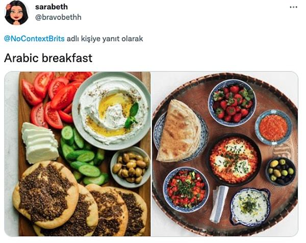 2. Arap kahvaltı tabağı 👇